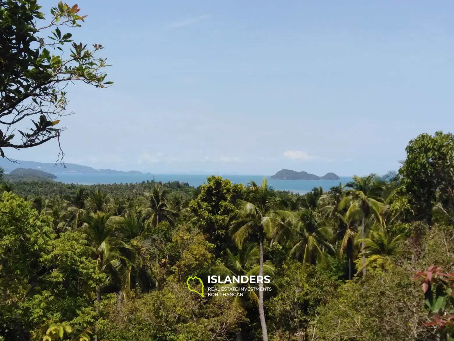 WOW-Aussicht auf das Land in Chalok Baan Kao