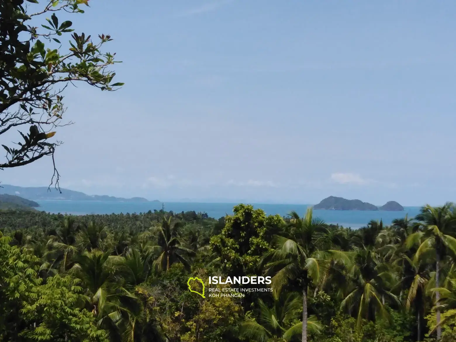 WOW-Aussicht auf das Land in Chalok Baan Kao