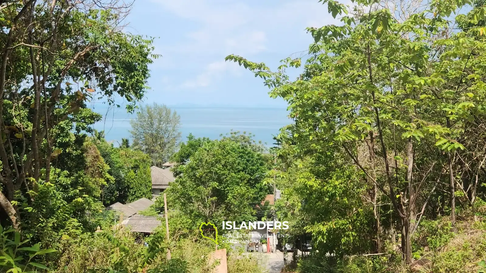 Selten: Srithanu / Haad Chao Pao GRUNDSTÜCKE MIT MEERBLICK, nur wenige Gehminuten vom STRAND entfernt