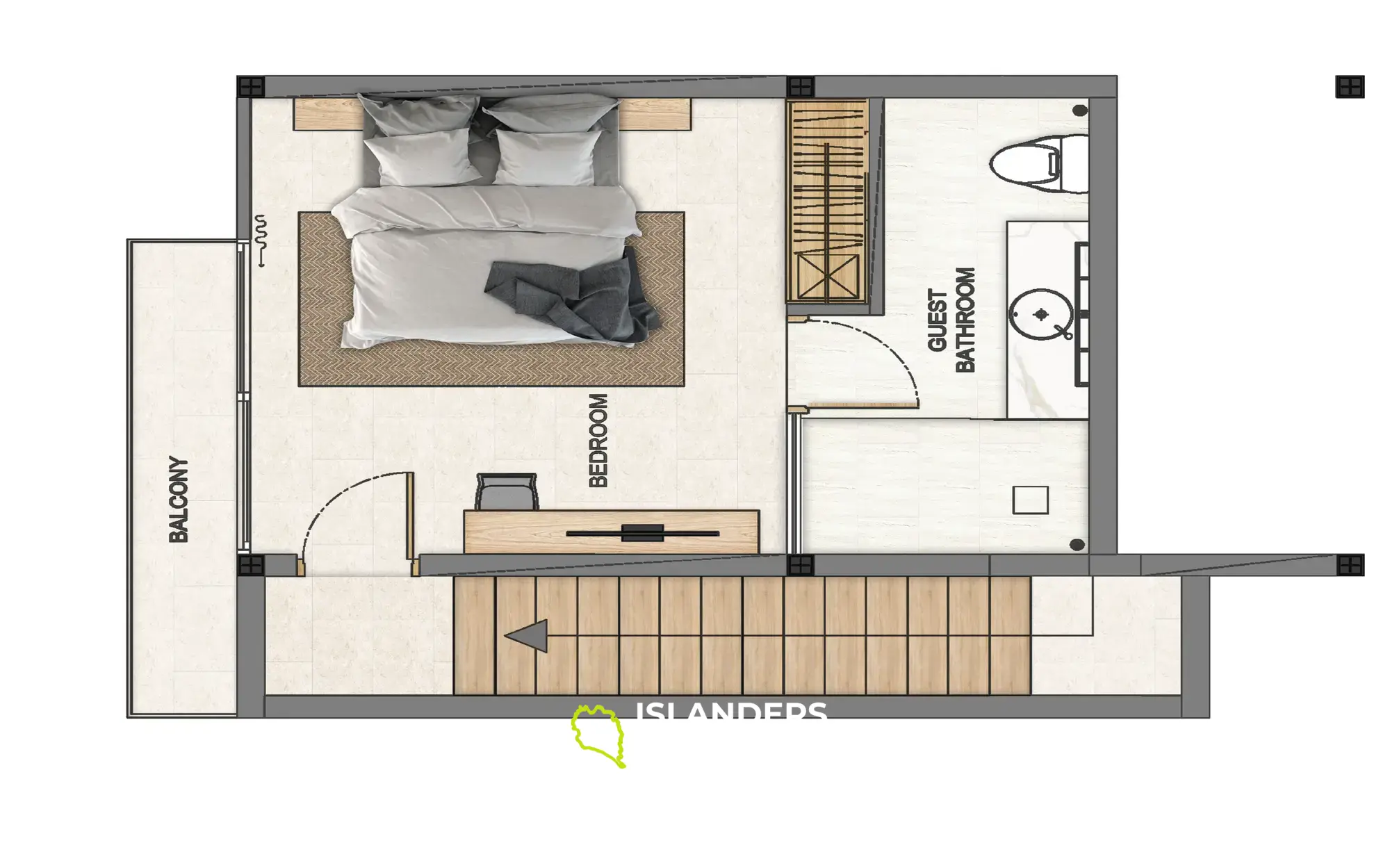 NEU - SKY 2-Schlafzimmer-Villen mit Meerblick