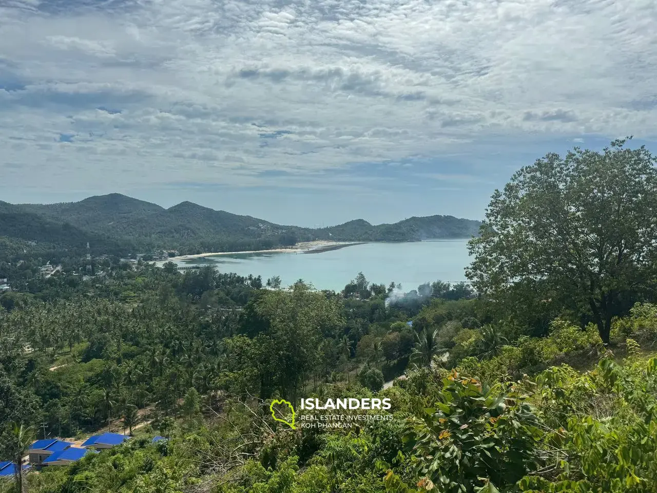 Magnifique terrain avec vue sur la mer sur Chaloklum 4 rai