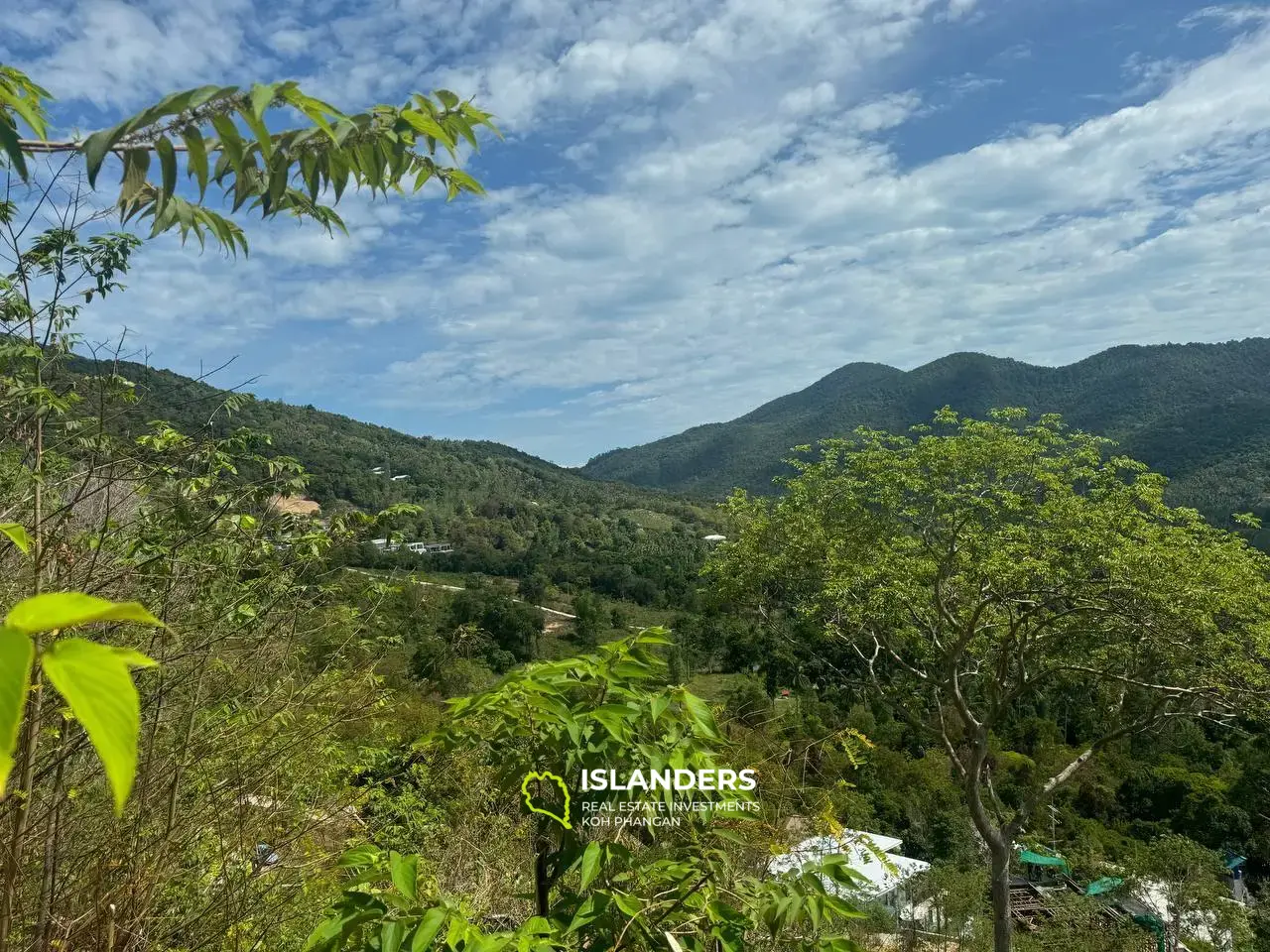 Magnifique terrain avec vue sur la mer sur Chaloklum 4 rai