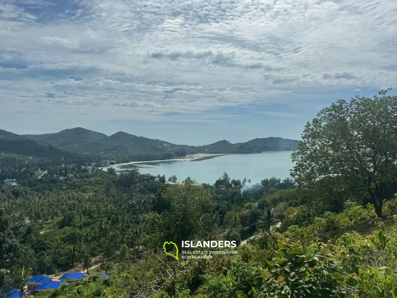 Magnifique terrain avec vue sur la mer sur Chaloklum 4 rai