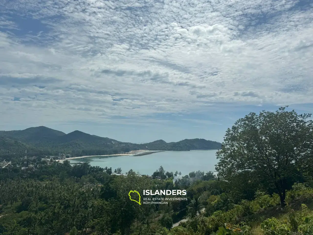 Magnifique terrain avec vue sur la mer sur Chaloklum 4 rai