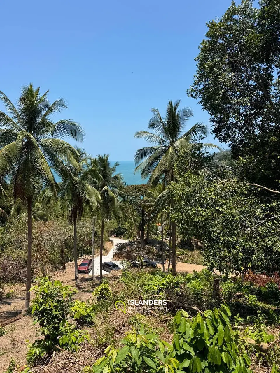 Magnifique terrain avec vue sur la mer 1 rai Tong Nai Pan Noi