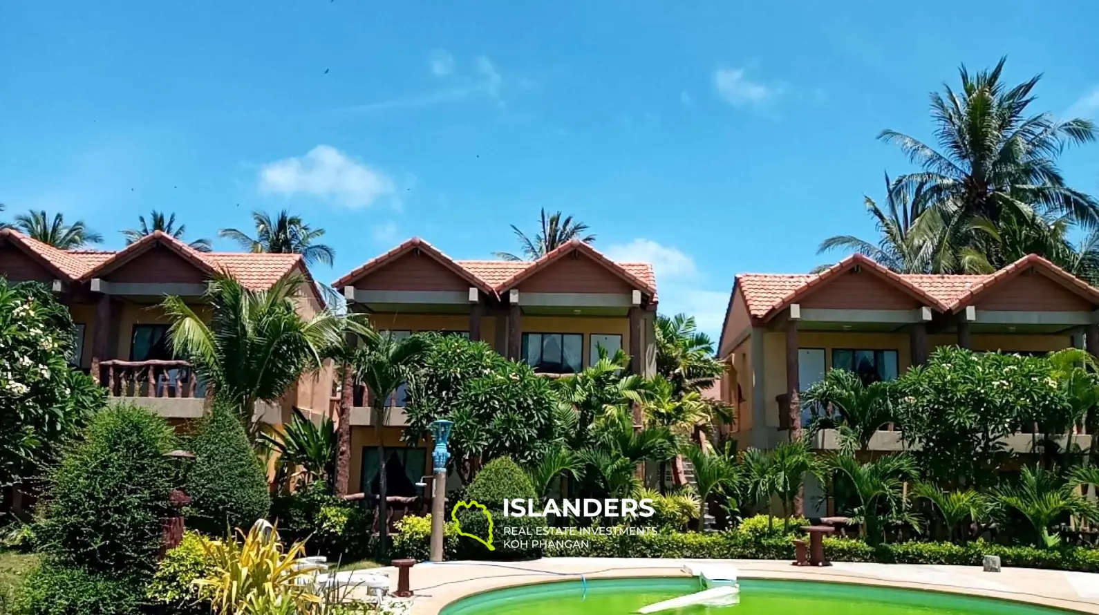 Party Hotel de 74 chambres avec piscine à Haad Rin (front de mer, vue sur Samui)