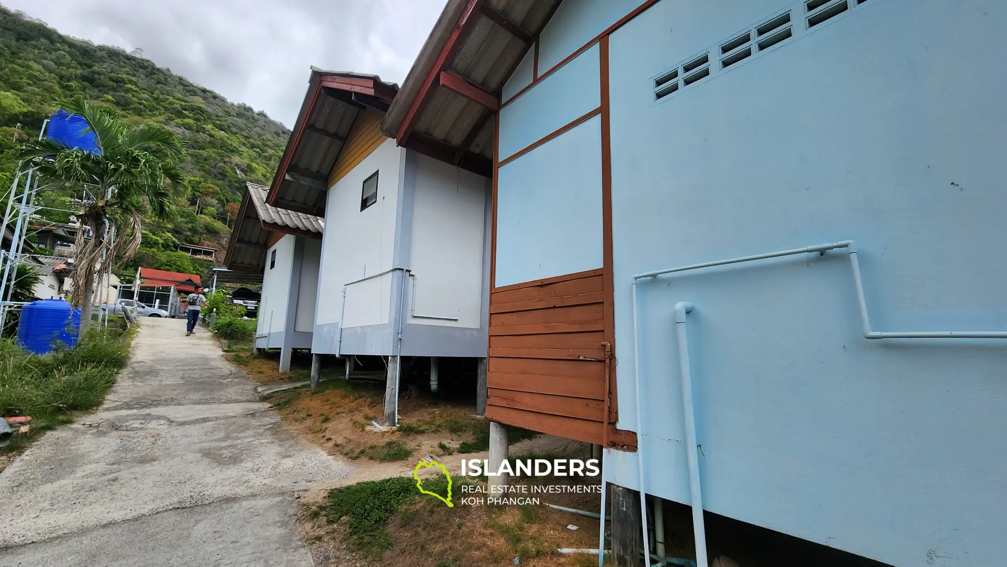 25-Zimmer-Chill-Hotel in Haad Rin, direkt am Strand, Blick auf Samui