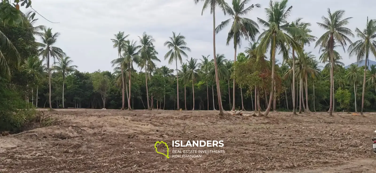 Flat land only 250m away from the beach - 9 plots