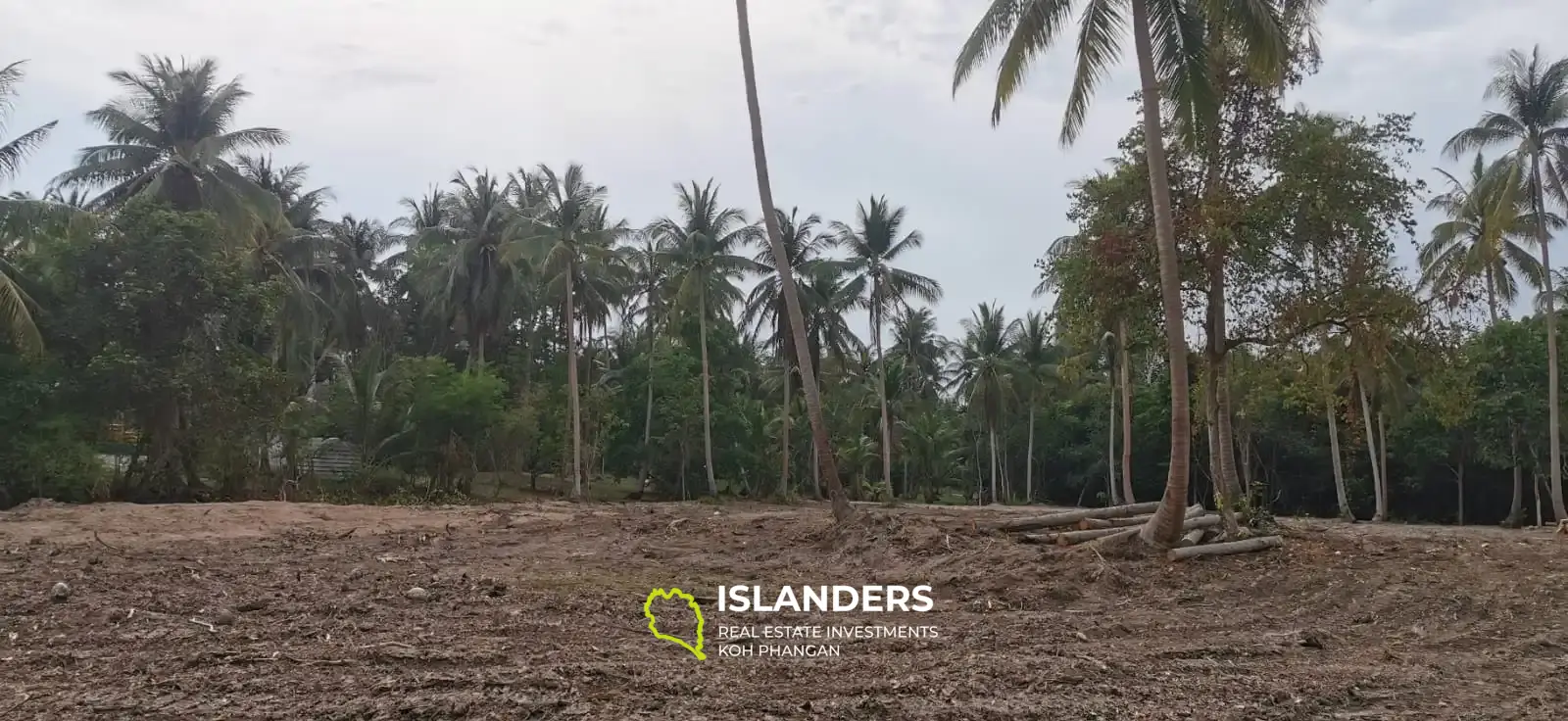 Flat land only 250m away from the beach - 9 plots