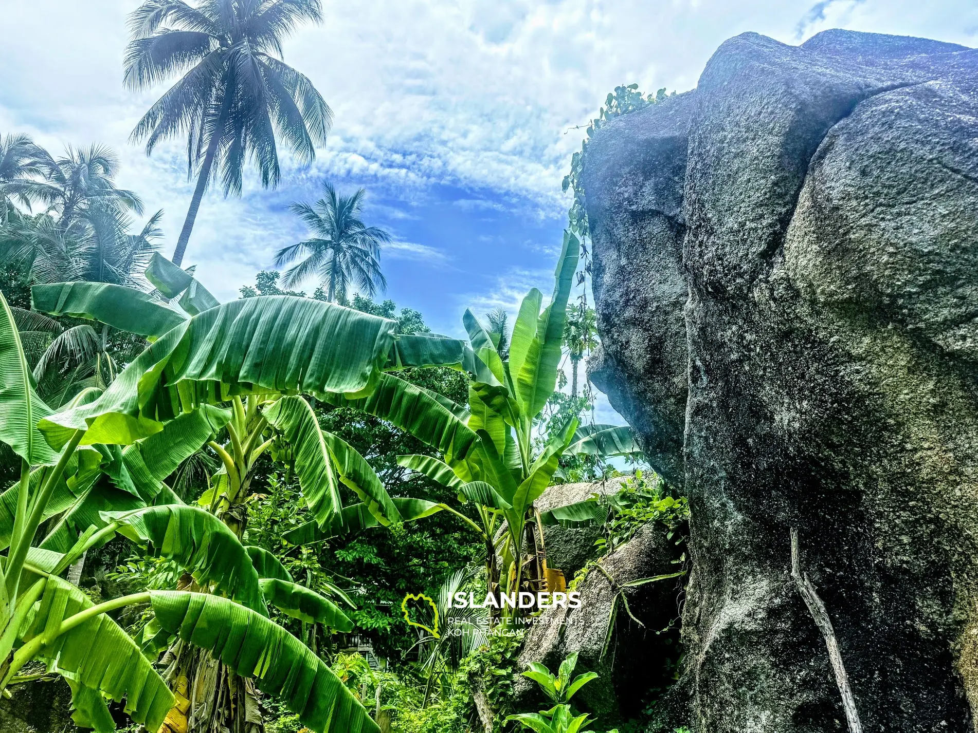 Terrain panoramique avec vue sur la mer à Baan Tai