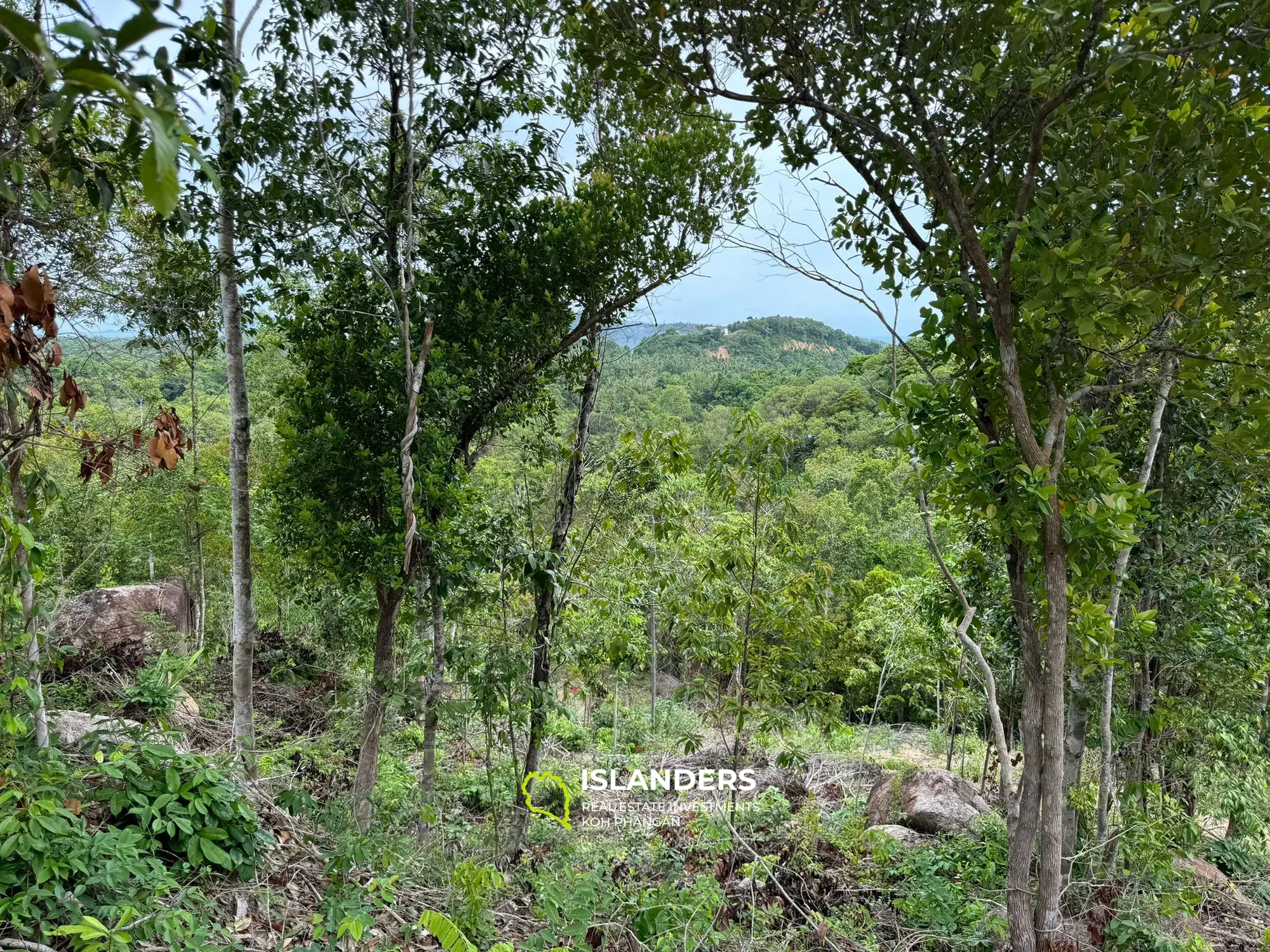 Superbe terrain avec vue sur la mer à Chalok Baan Kao 