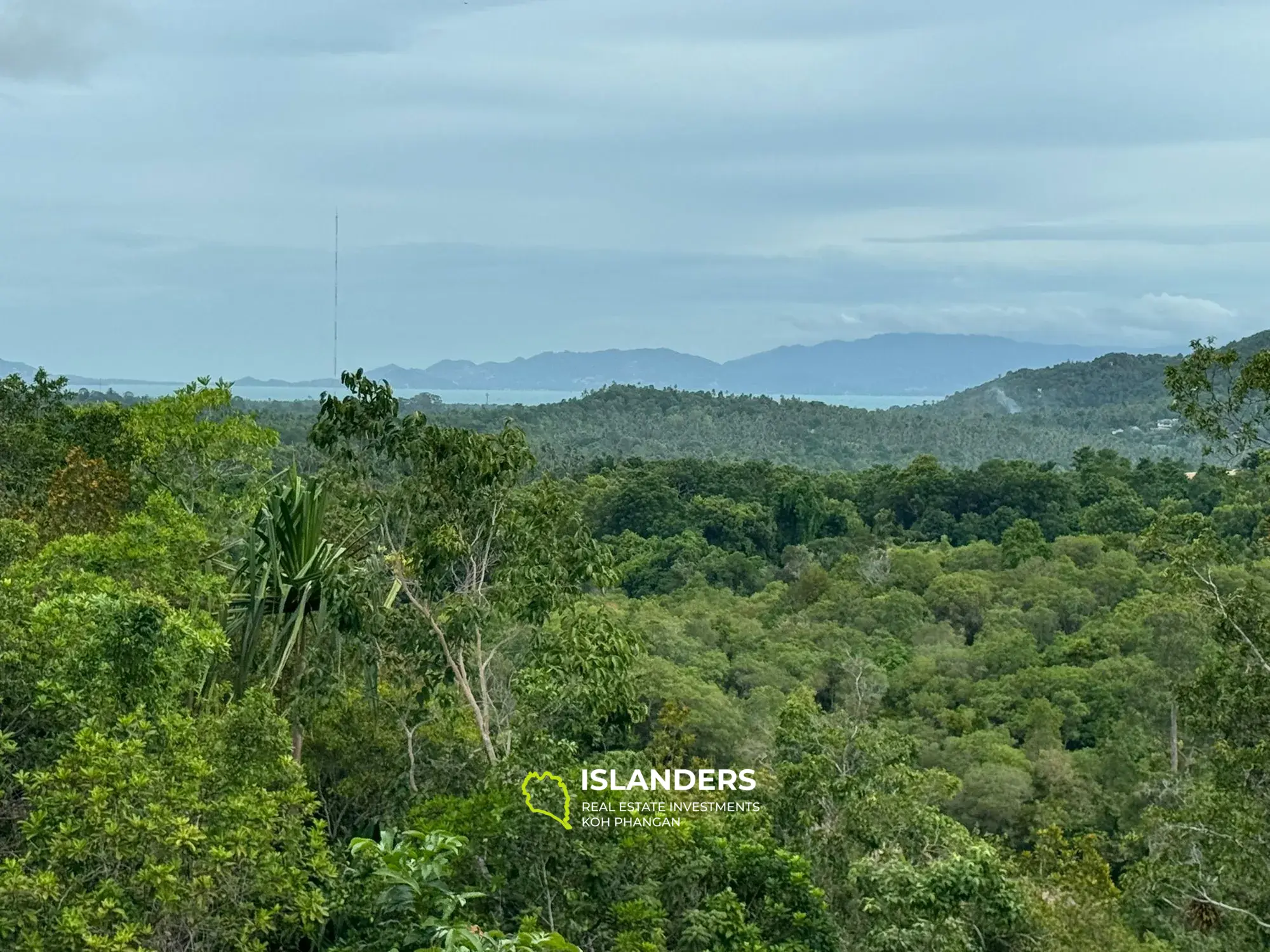 Superbe terrain avec vue sur la mer à Chalok Baan Kao 