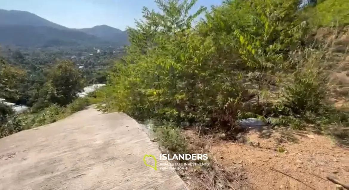 Panorama-Grundstück mit Meerblick in Chaloklum 1 Rai