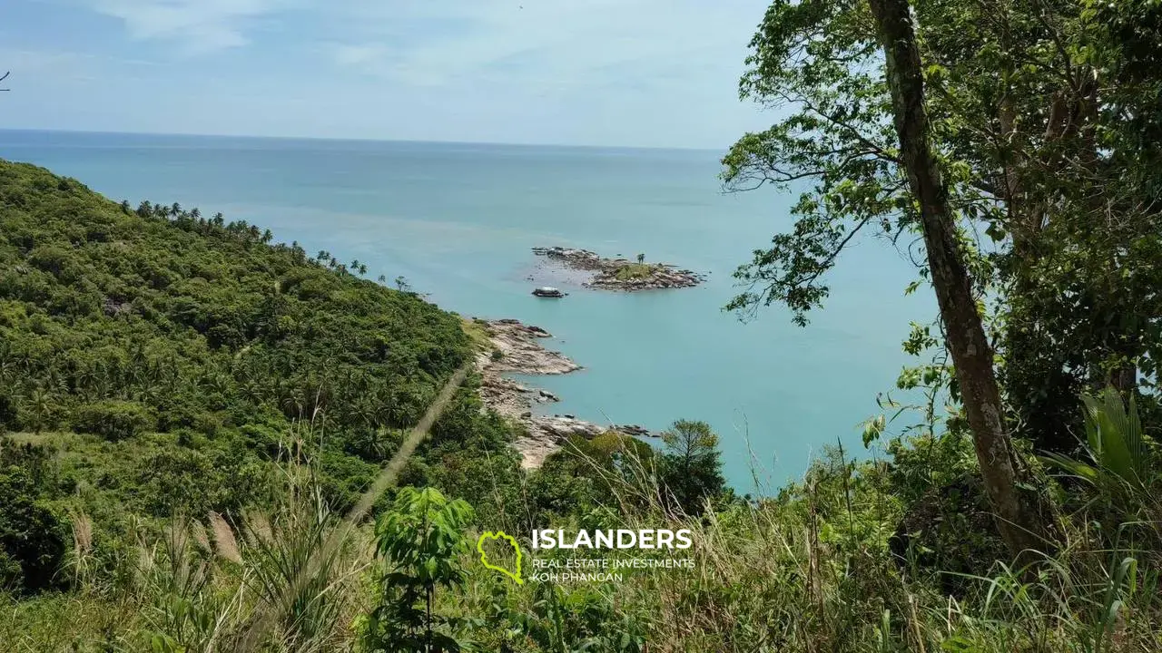 Opportunité incroyable, terrain avec vue sur la mer dans la région de ThanSadet !!!