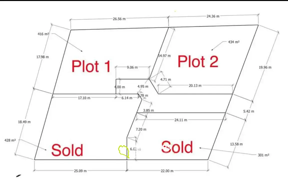 2 Small pieces of land with Sea View in Baan Thai!