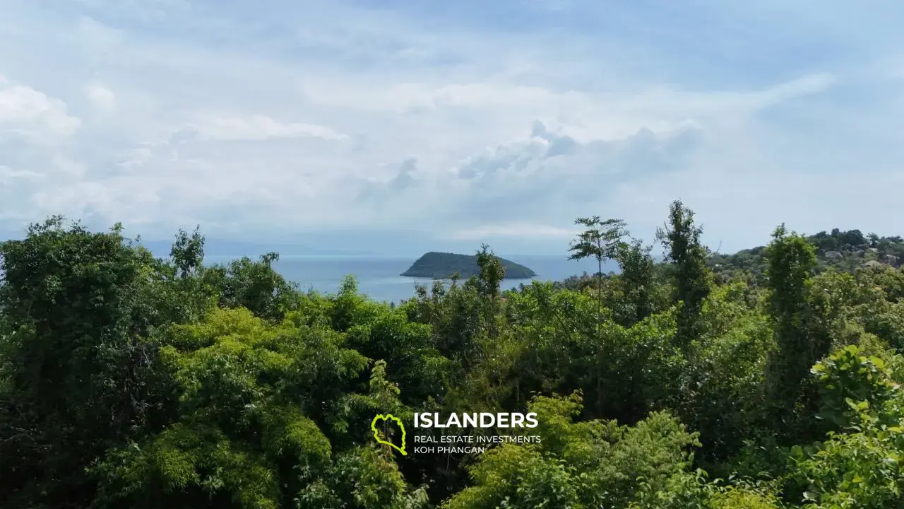 Superbe terrain avec vue sur la mer à Naiwok