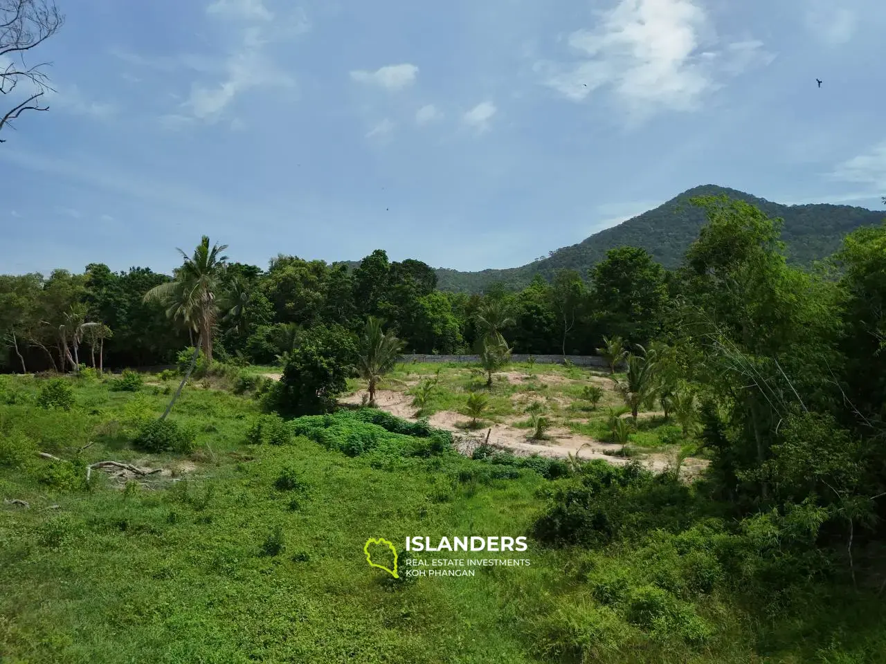 Flat land with amazing Mountains view