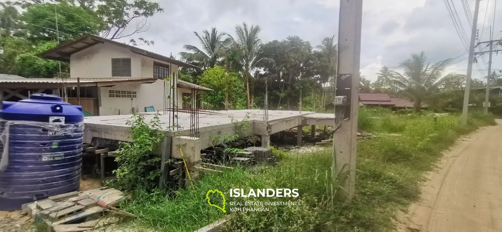 Maison 3 chambres + terrain avec 2 permis de construire dans un excellent emplacement