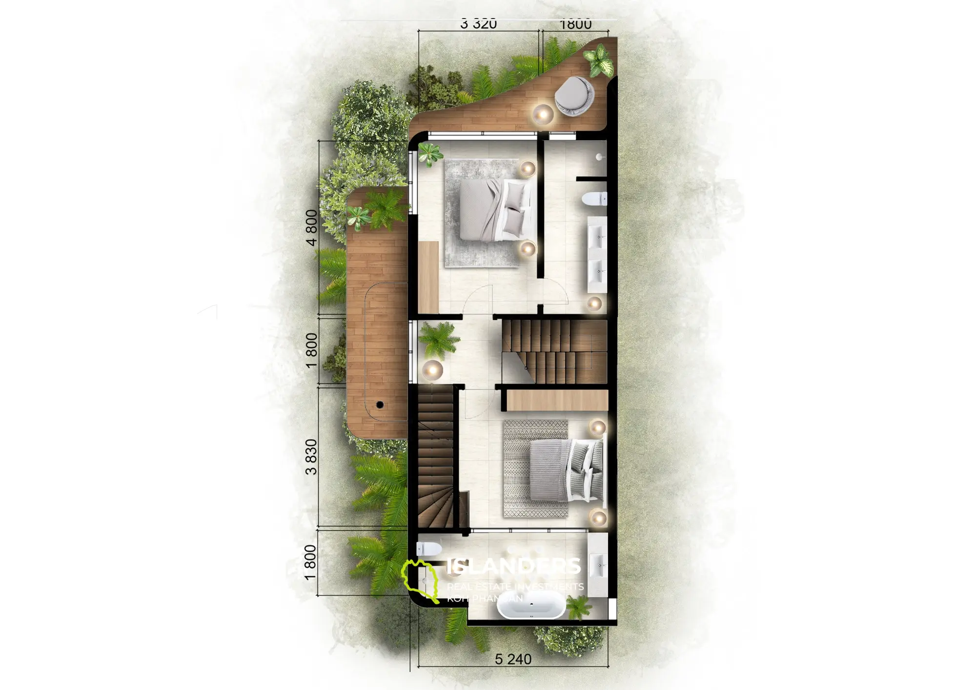 Luxury 2BD Townhouse Eco-Villa in Chaloklum!!!