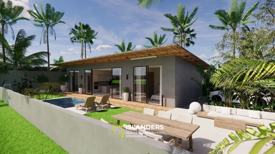 Seсret Garden Villas : Chaweng - Chanote en pleine propriété - 3 chambres - Cuisine incluse - Piscine - Jardin