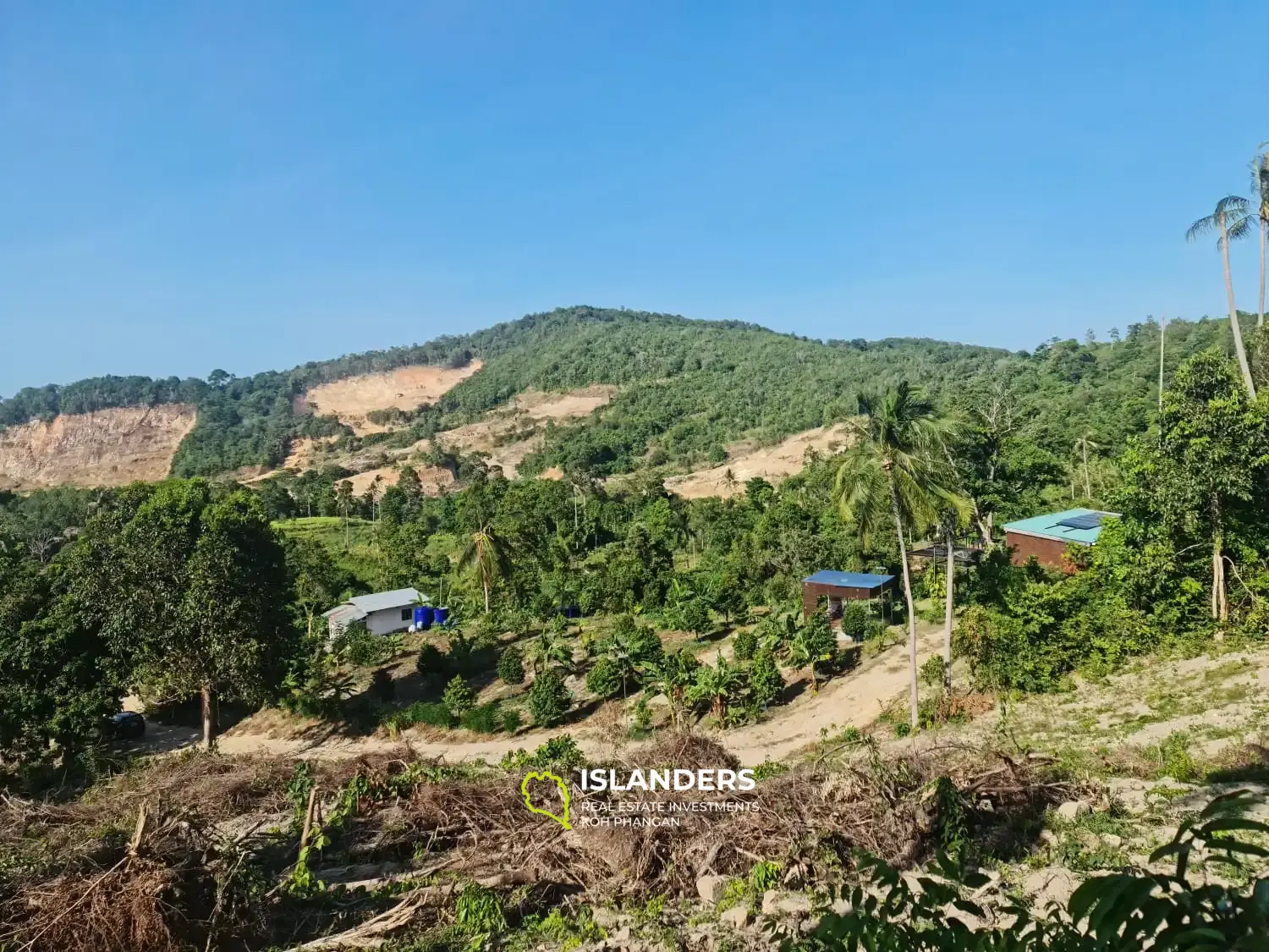 Meerblick 400 qm Mae Nam Soi 3 1,5 Millionen pro Grundstück (4 Grundstücke)