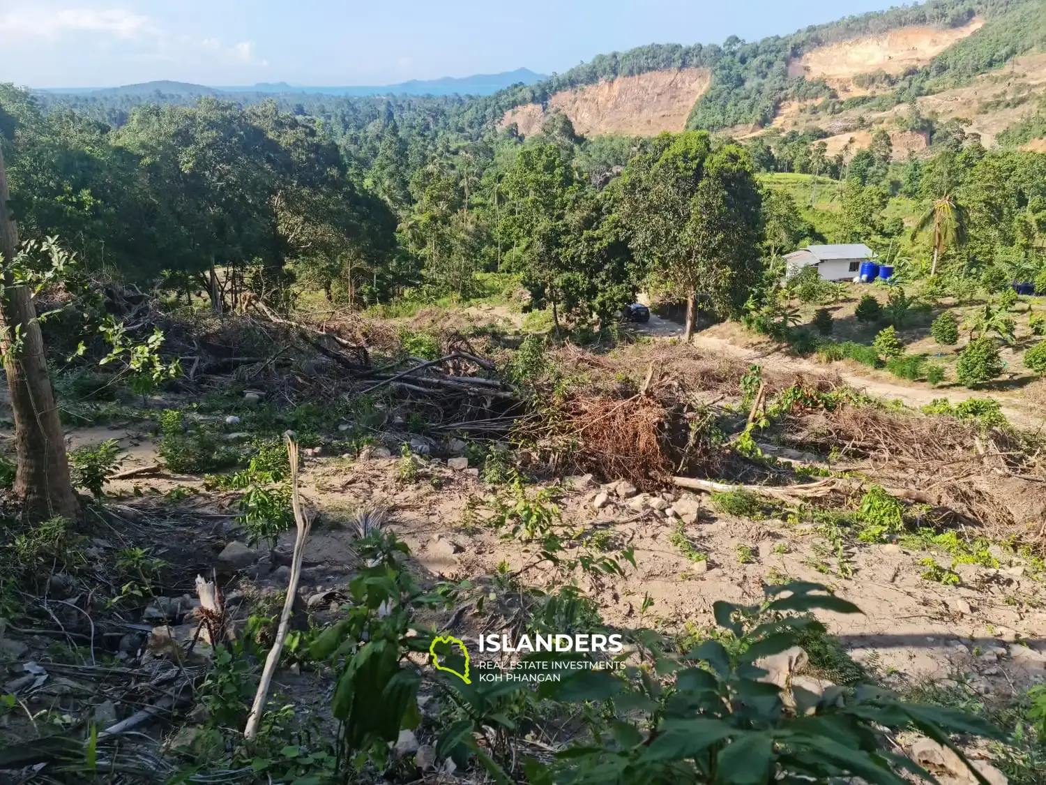 Meerblick 400 qm Mae Nam Soi 3 1,5 Millionen pro Grundstück (4 Grundstücke)