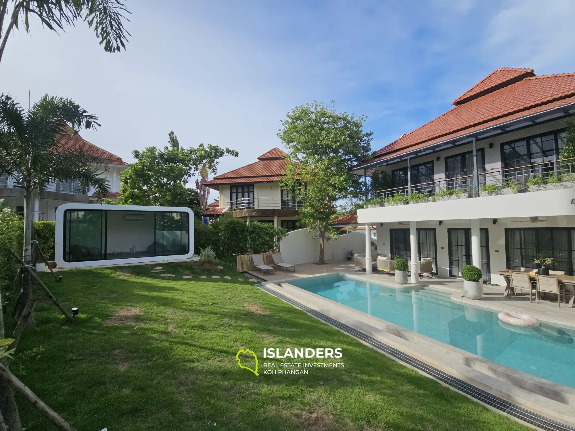 Brandneue 3+1-Bett-Villa mit privatem Pool in bester Lage in Thongson Bay