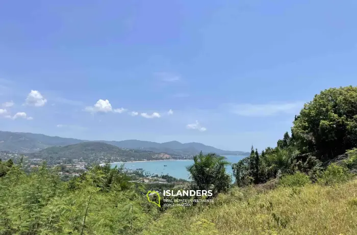 Seaview Land Looking Over the Bangrak Bay for Sale
