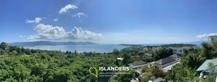 1,265 SQM Sea View Land in Plai Laem for Sale