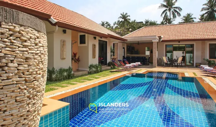 6 Bali Style Villa Investment in Bangrak for Sale 