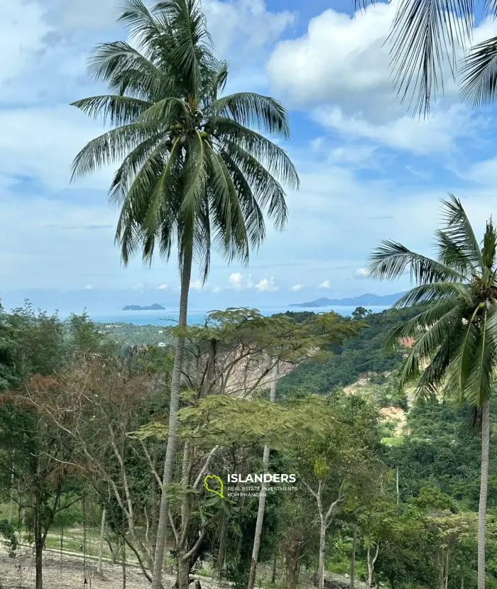 Sea View Land for Sale near Maenam Beach