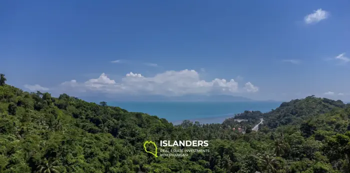 9 Rai Land with Sea View for Sale in Laem Yai