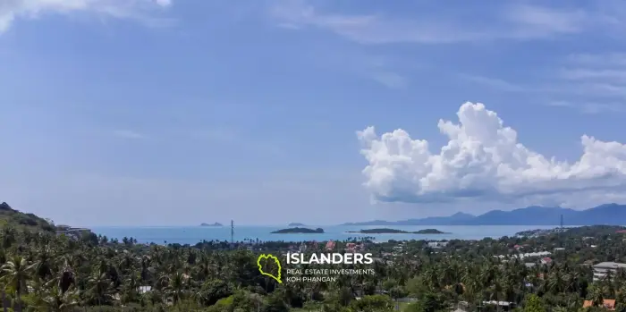 Great Plot with Good Views for Sale in Plai Laem