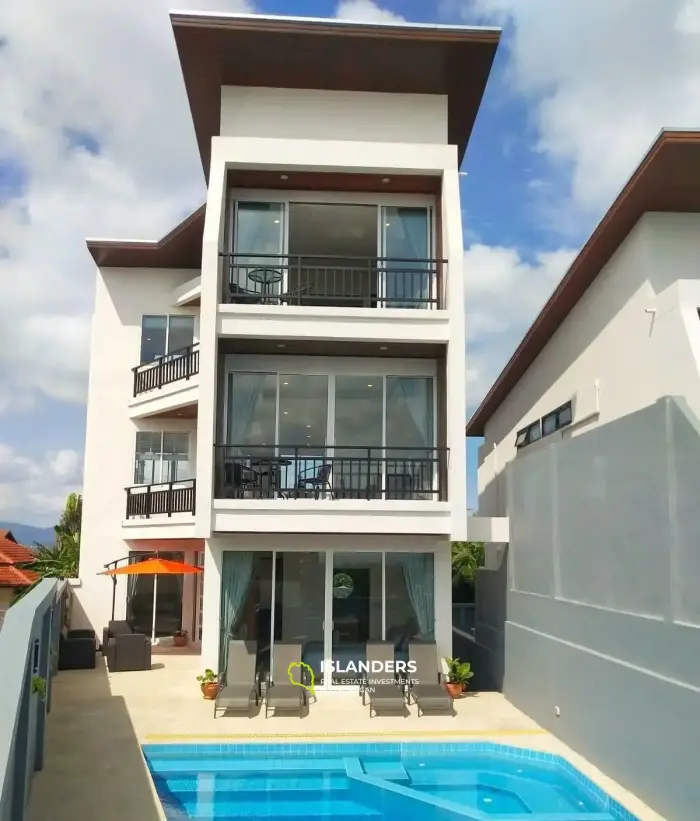 4 Bedrooms Sea View Villa for Rent in Koh Samui