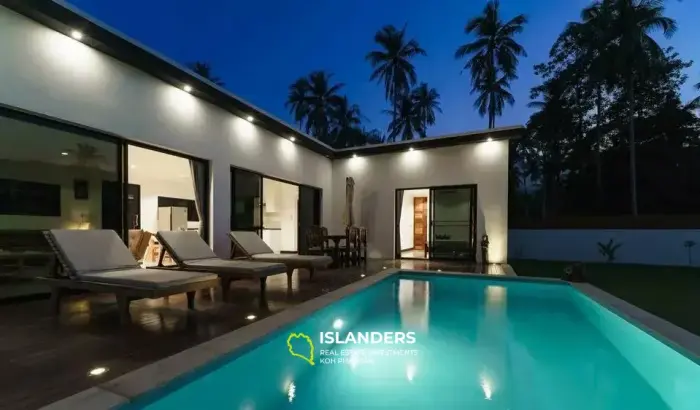 Nice 3BR House With Pool in Lamai
