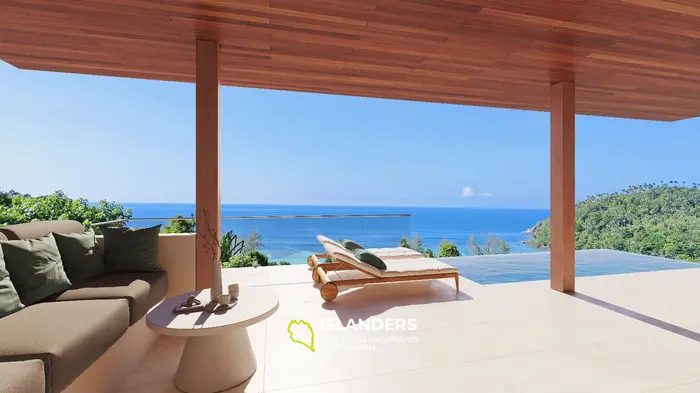 NEW - SKY 2-bedroom villas with sea view 