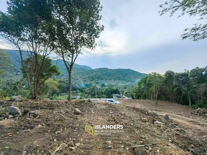 Land next to main road in Chaloklum  